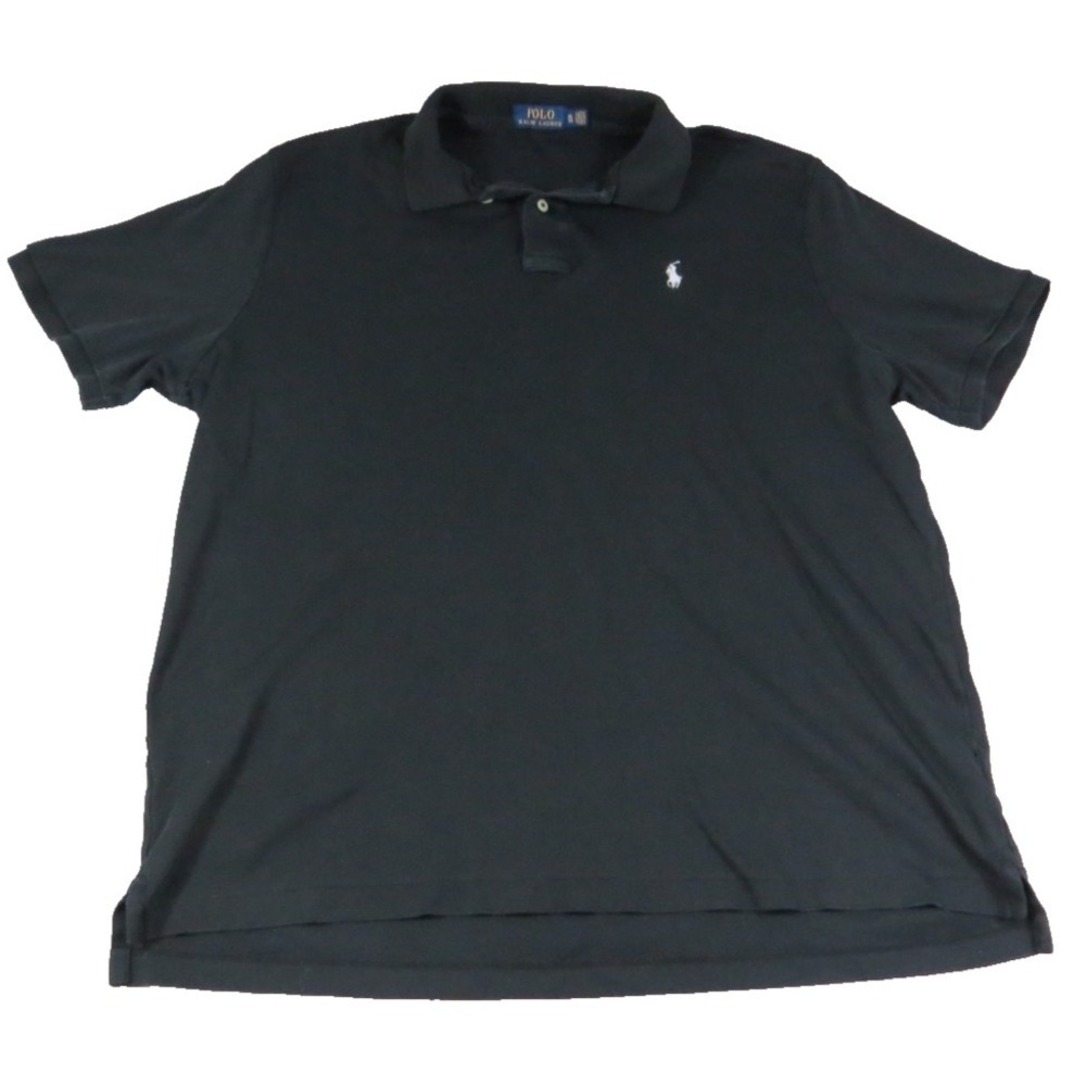 Polo Ralph Lauren Polo Shirt Mens XL Black Short Sleeve Pony Classic Fit